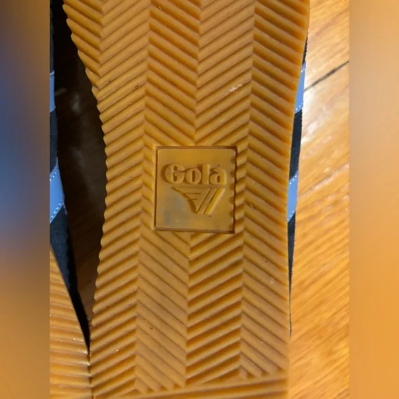 gola elan sneakers navy/visa sun/blue women’s size 8 - Picture 7 of 11